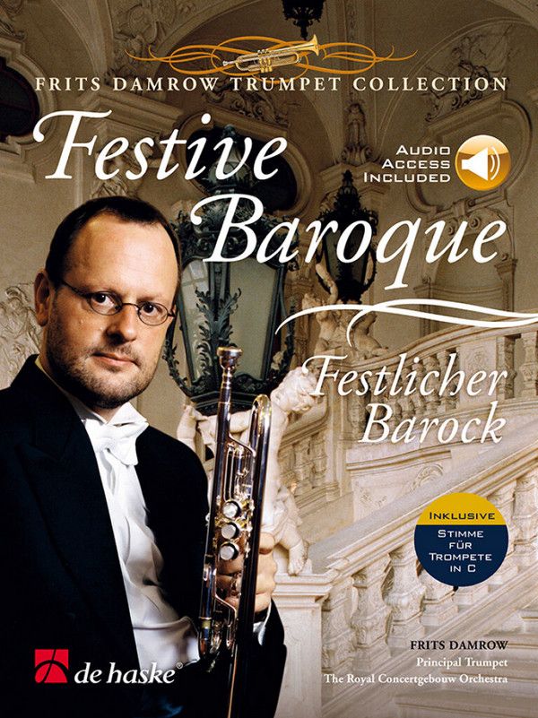 Noten Trompete Festive Baroque (+Online Audio) für Trompete in C und B