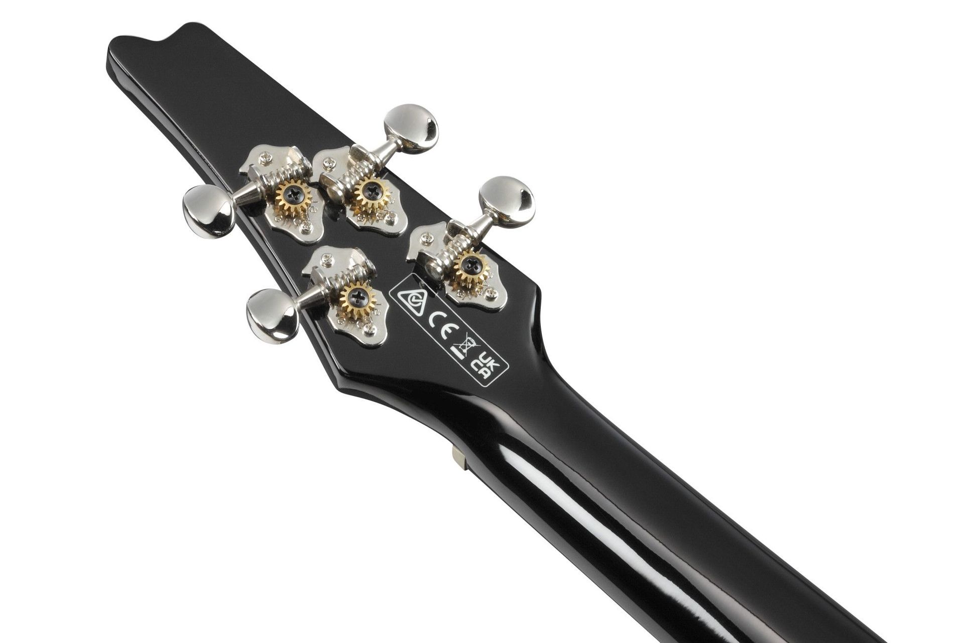 Ibanez UICT10-BK Iceman Body Shape Tenor Ukulele mit PU & Gigbag