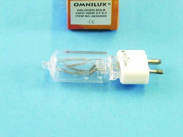 56 Omnilux 500W 230V Leuchtmittel A1 Sockel Gy-9,5 Gy 9,5 für Raylight PAR 64 