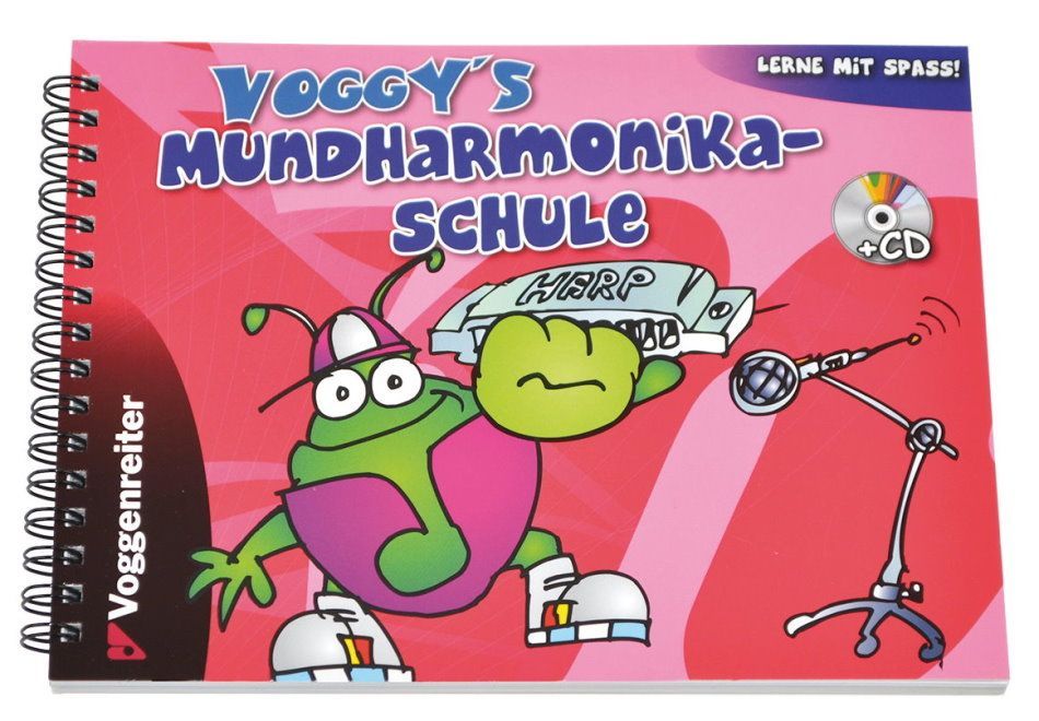 Noten Voggys Mundharmonikaschule incl. CD Voggenreiter 457-2