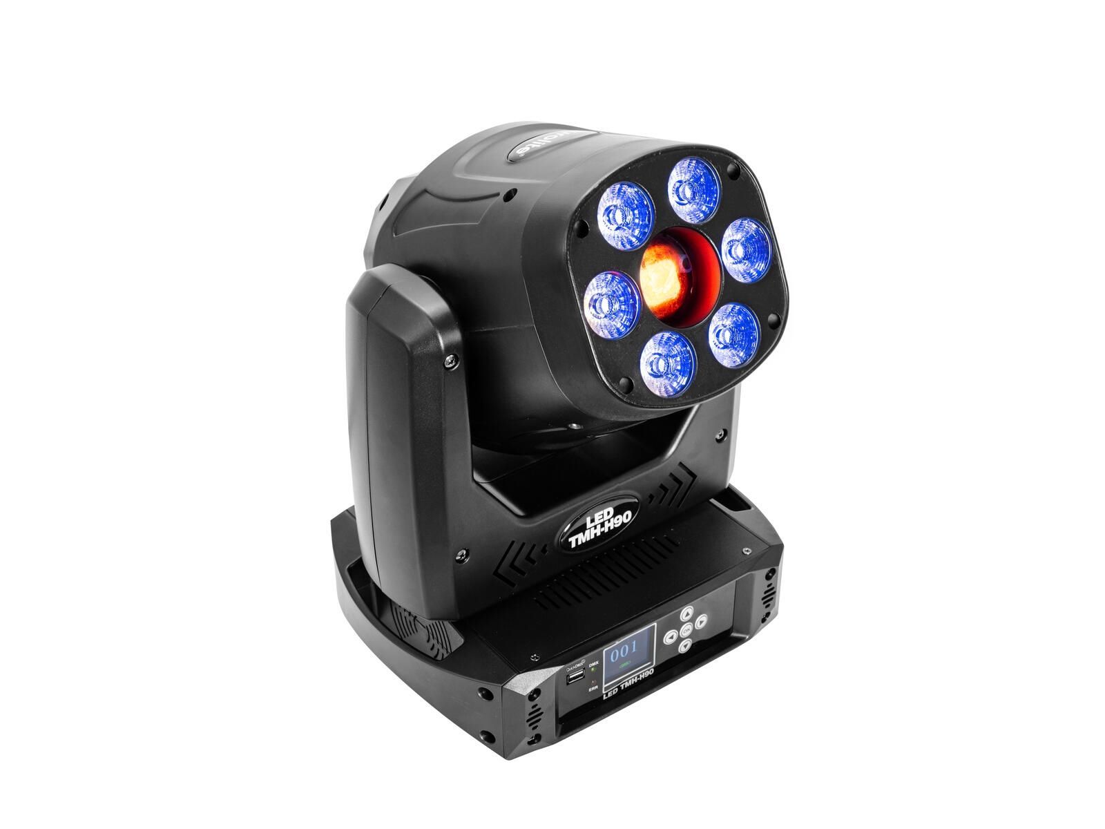 EUROLITE LED TMH-H90 Hybrid Moving-Head Spot/Wash COB_00054182_