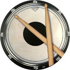 Mauspad Mousepad Drumstick Schlagzeug - das ideale Geschenk für jeden Musiker 