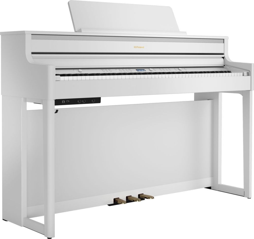 Roland HP-704 WH Digitalpiano weiß matt, PHA50 Hammermechanik