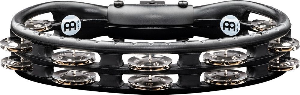 Meinl TMT2-BK Drum Tambourin  Stahlschellen