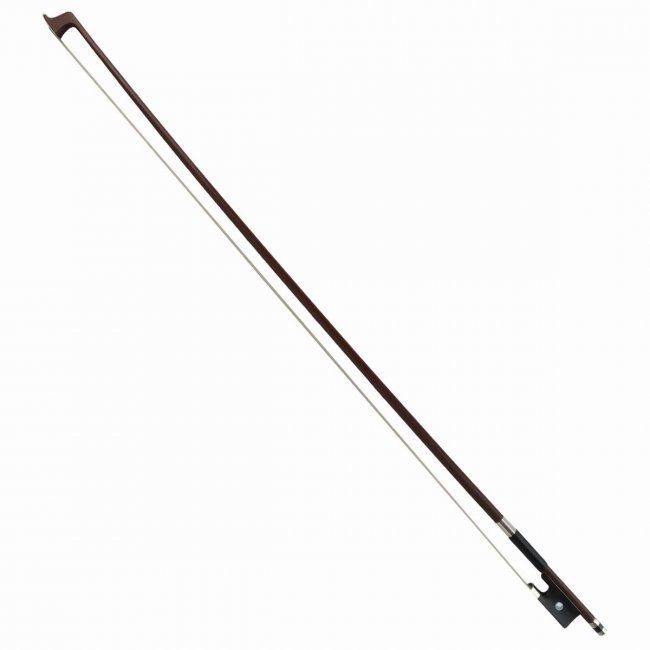 Violinbogen 4/4 Brasilholz  runde Stange - deutsche Herstellung -