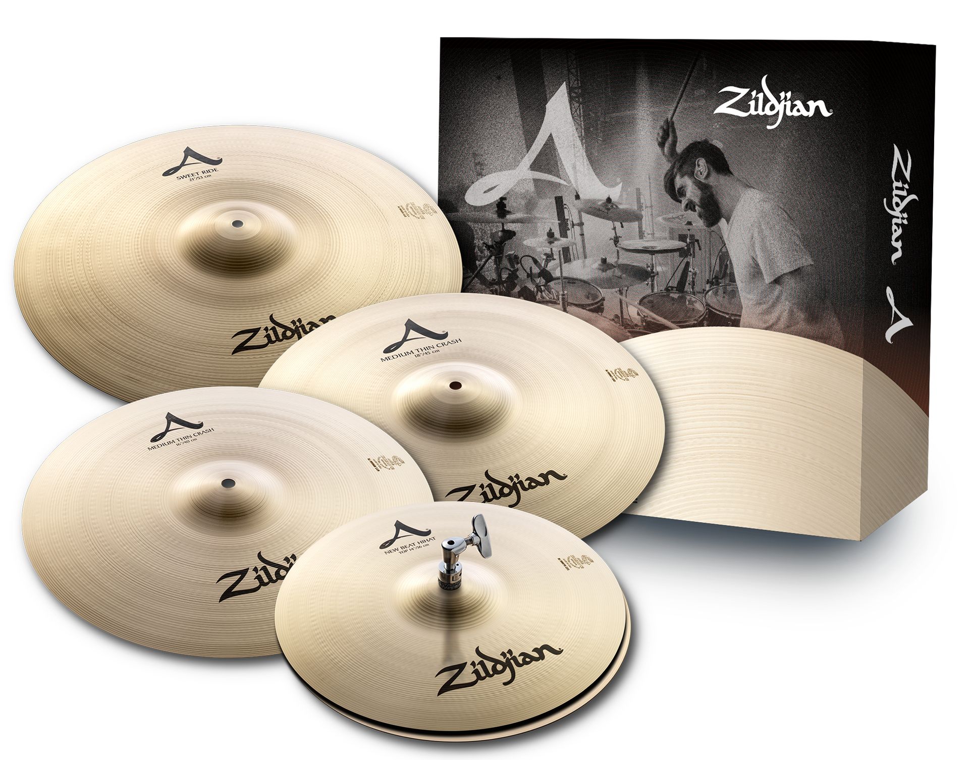 Zildjian ZIA391 A Series Sweet Ride Pack Becken Set