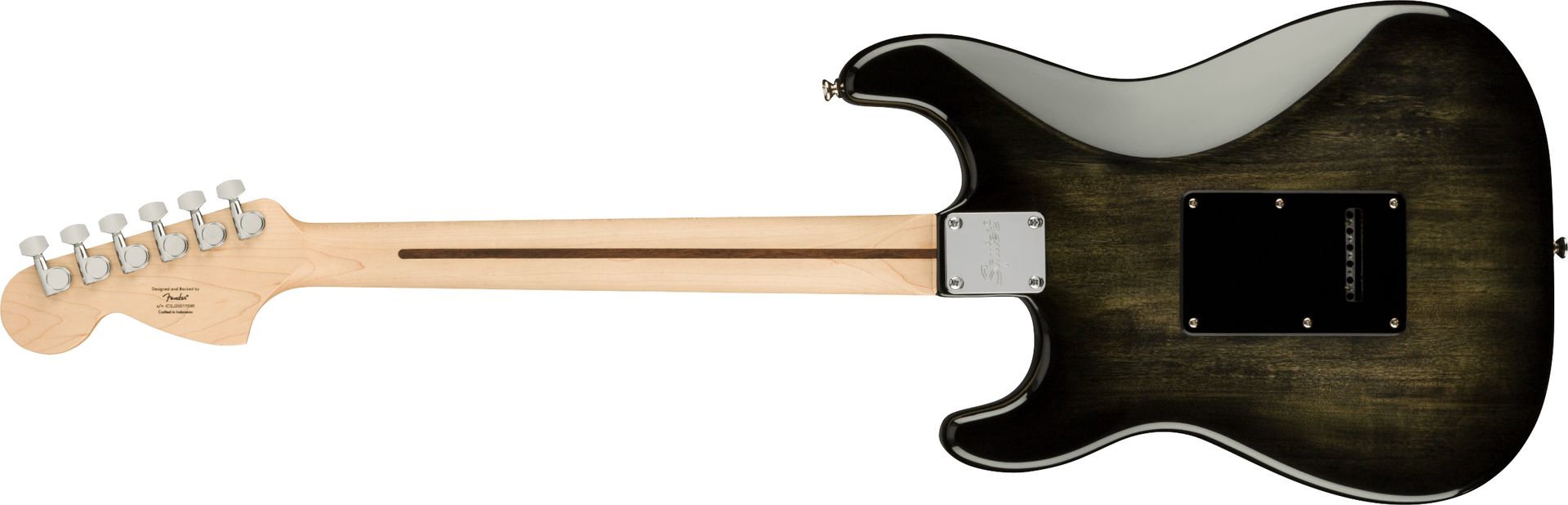 Squier Affinity Strat FMT HSS MN Black Burst  