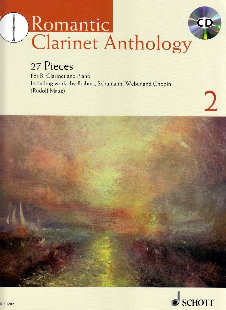 Noten Romantic Clarinet Anthology 2 Schott ED 13702 Klarinette & Klavier