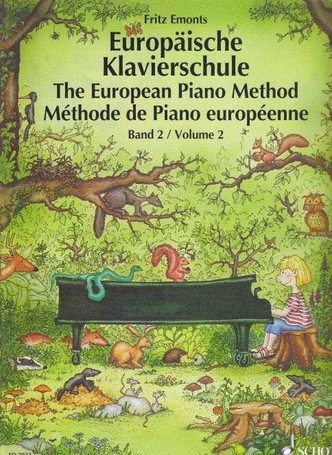 Schule Europäische Klavierschule Fritz Emonts ED 7932 ABVERKAUF !!! 
