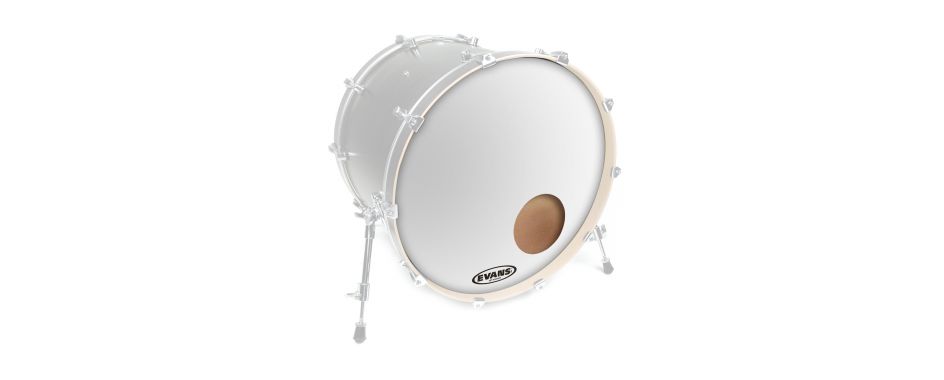 0019954943370 - Reso EQ3 22 Smooth White Bassdrum Resonanzfell BD22RSW