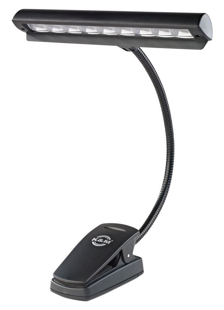 K&M 12249 Notenpultleuchte Orchestra Light Eos LED inkl. Tasche und Netzadapter_00039861_