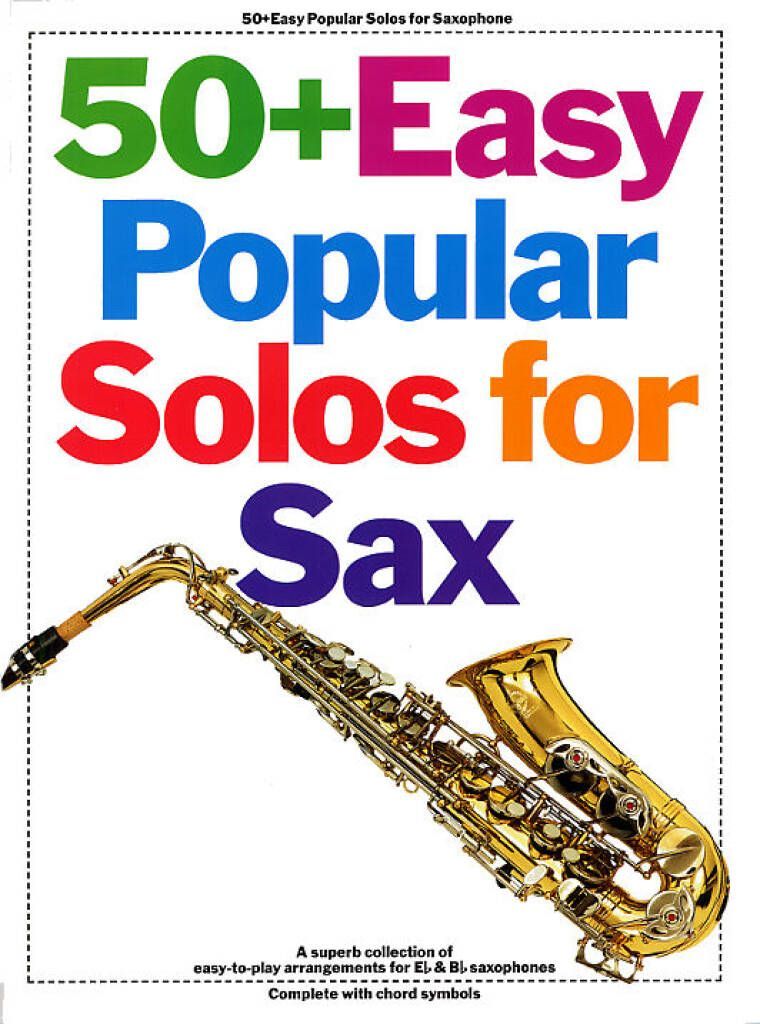 Noten 50+ Easy Popular Solos für Sax Tenorsax & Altsax MSAM 932129