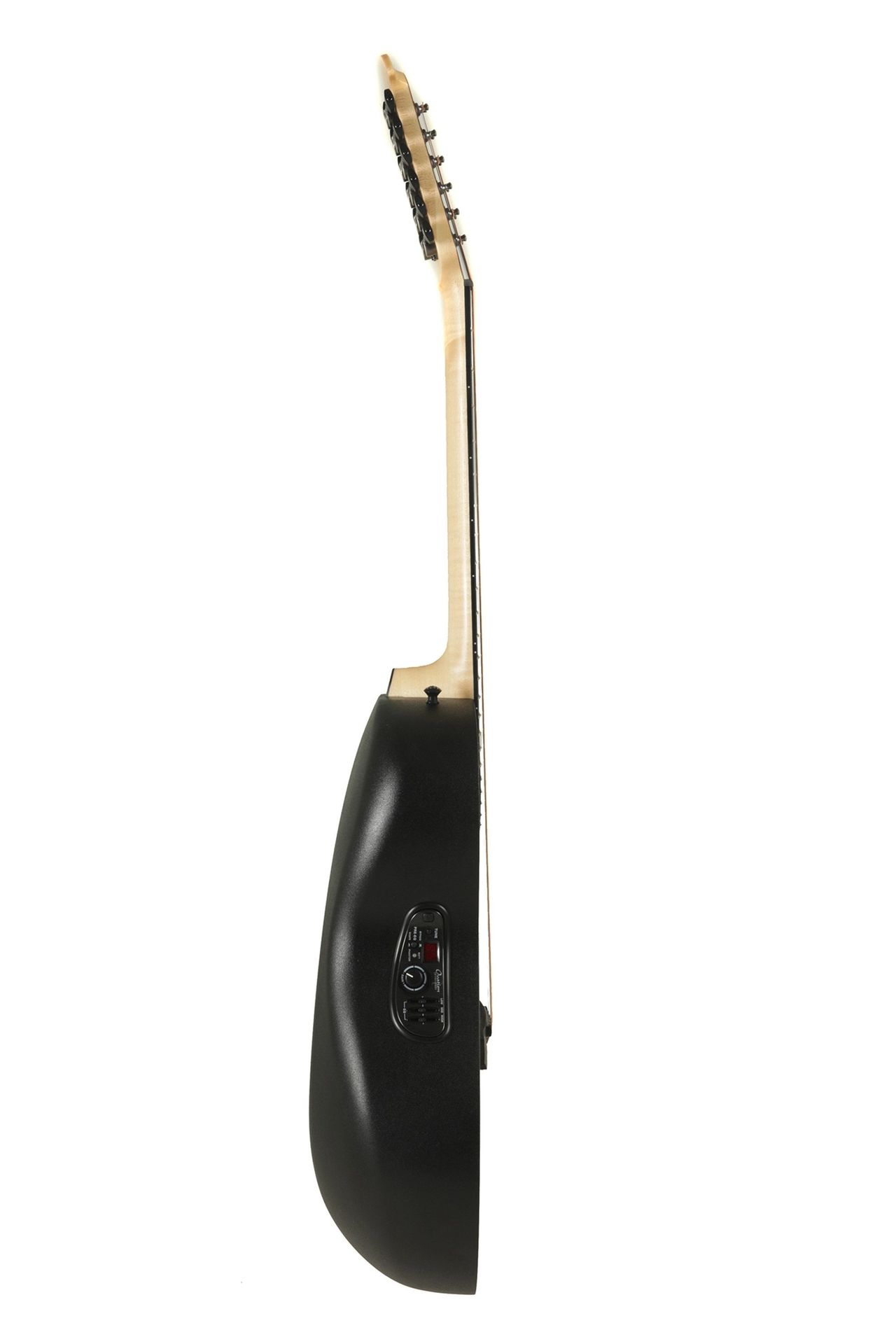 Ovation Elite 2058TX-5-G 12-Saiter Westerngitarre mit PU, Black Texture Top, _00051177_
