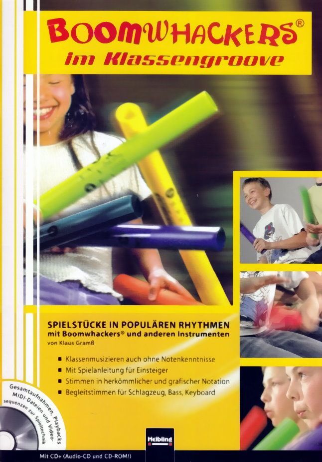 Noten  Boomwhackers® im Klassengroove Klaus Gramß incl. CD Helbling