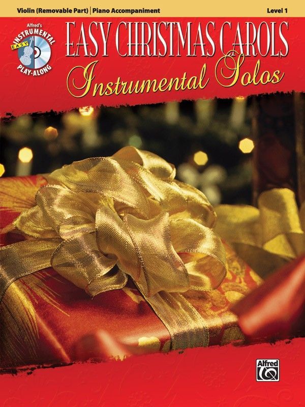 Noten Easy Christmas Carols incl. CD Violine Alfred 38772 Weihnachtslieder