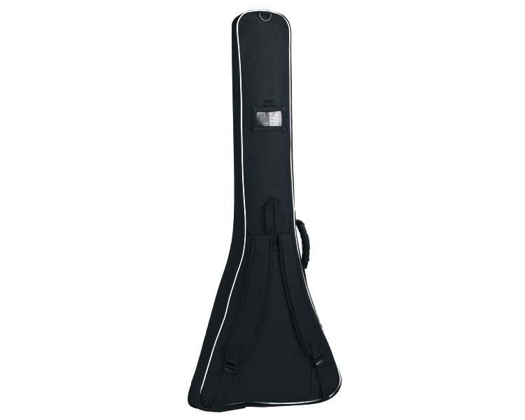 GEWA Gigbag Economy für E-Gitarre V-Form, 12mm Polsterung, black