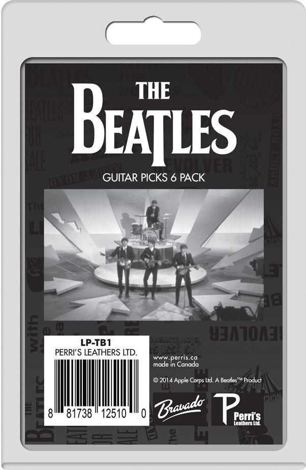 Perri's Pick LP TB-1 Beatles Plektrenset mit lizensiertem Aufdruck_00032804_