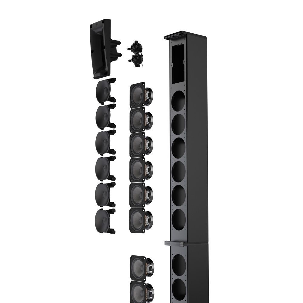 LD Systems Maui 28 G3 Kompaktes Säulensystem mit Mixer und Bluetooth schwarz NEU