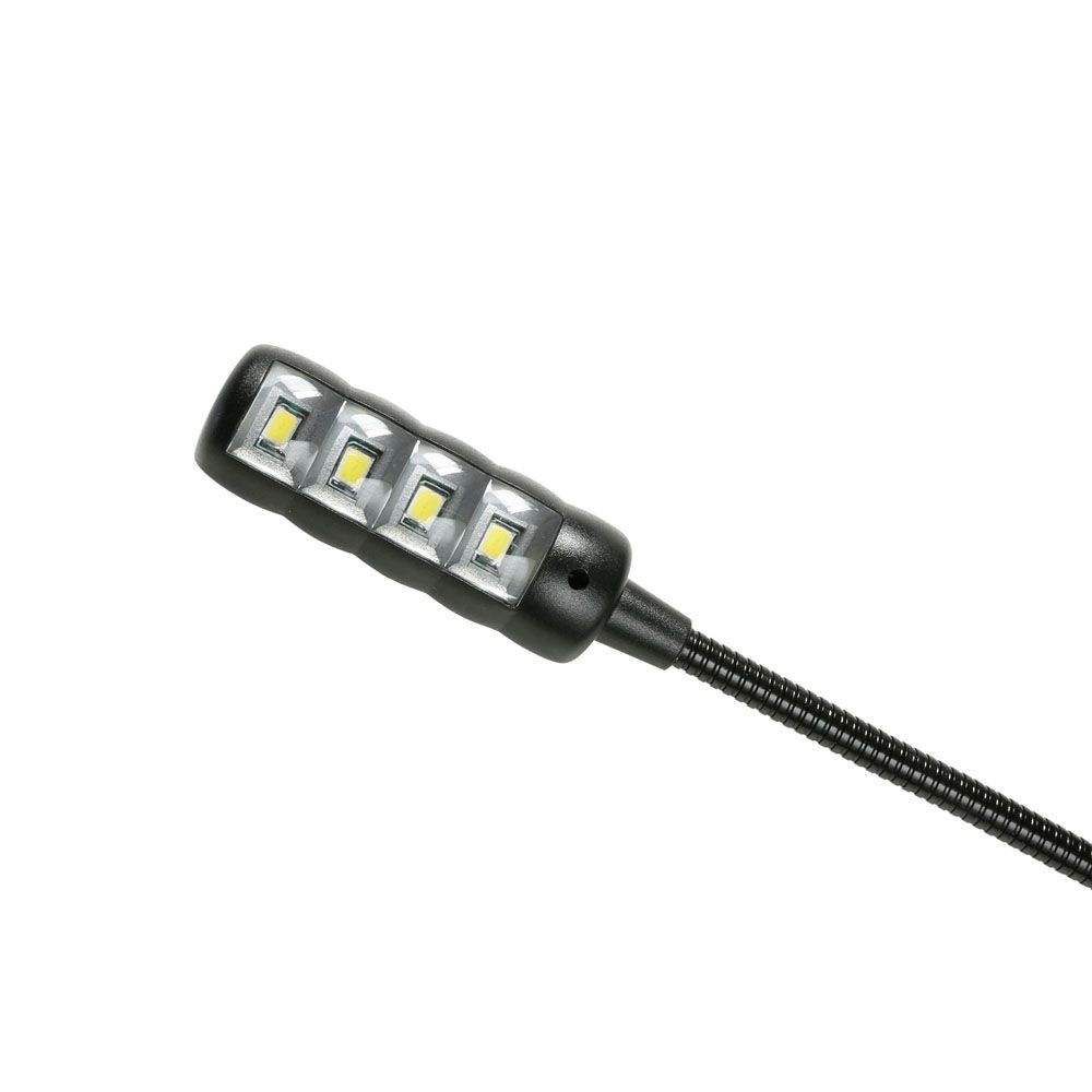 Adam Hall  87463 ULTRA C 19" LED Racklight mit 2 Schwanenhälsen 30,5cm