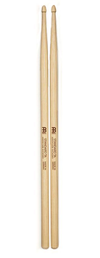 0842960100648 - Meinl 7A Standard Drumsticks Hickory