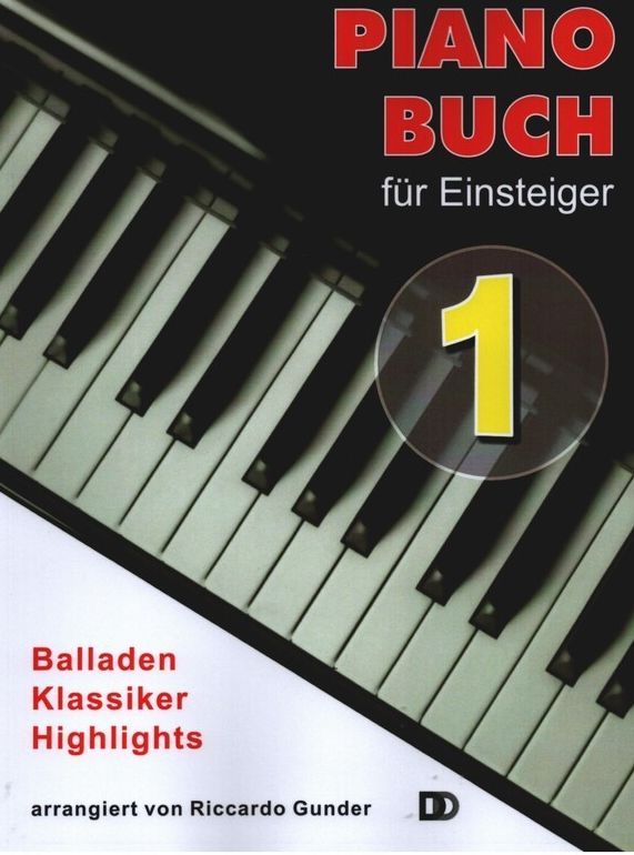 Noten Das neue Pianobuch für Einsteiger Dietrich Kessler Riccardo Gunder DDD 3D