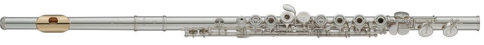 4957812595933 - YFL-312 GL Querflöte Vollsilber Kopfstück Mundlochplatte 24K vergoldet