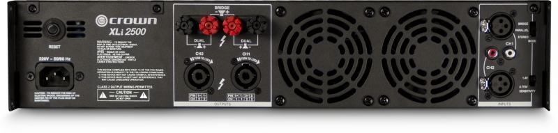 Crown XLi 2500 Endstufe PA-Verstärker mit 2x 750 Watt an 4 Ohm_00051613_