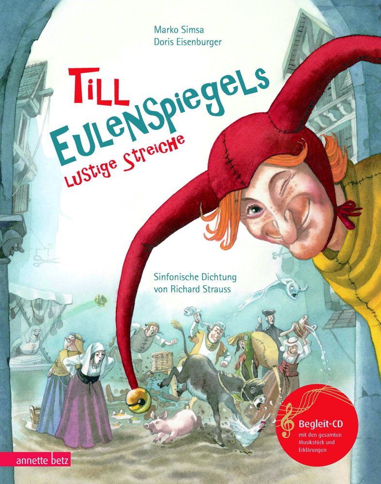 9783219114829 - Till Eulenspiegels lustige Streiche – Buch mit Audio-CD - Marko Simsa Doris Eisenburger (Buch mit CD)