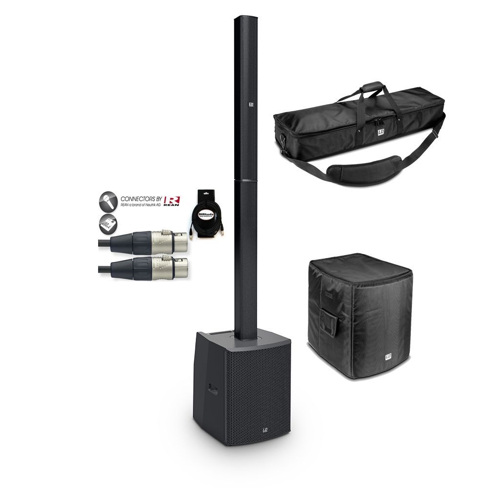LD Systems Maui 28 G2 Kompakt PA-System inkl. Hüllen im SET besteht aus: