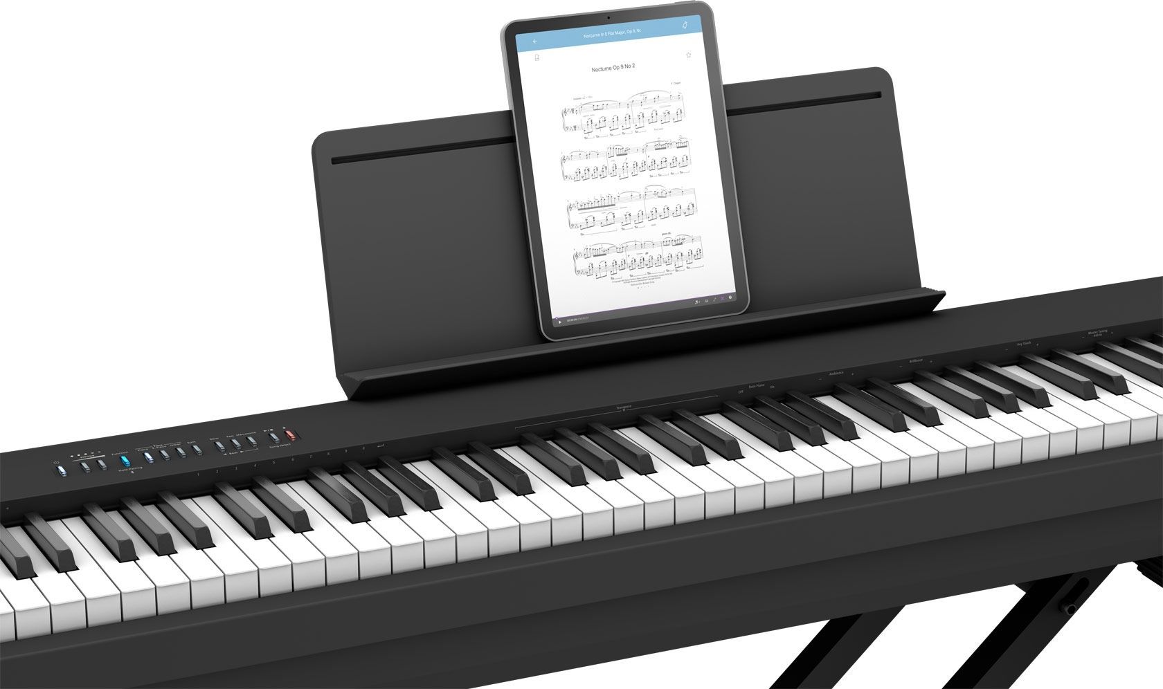 Roland FP-30X-BK Stagepiano schwarz Digitalpiano mit Lautsprechern FP30X BK_00049884_