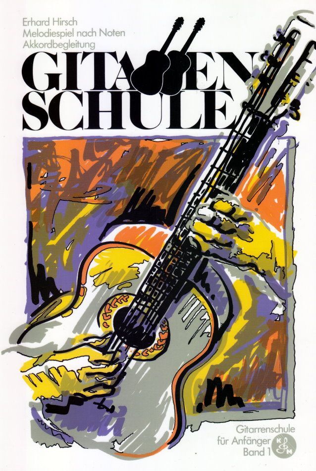 Noten Gitarrenschule Erhard Hirsch Band 1 Burger und Müller BM-1001_00010866_
