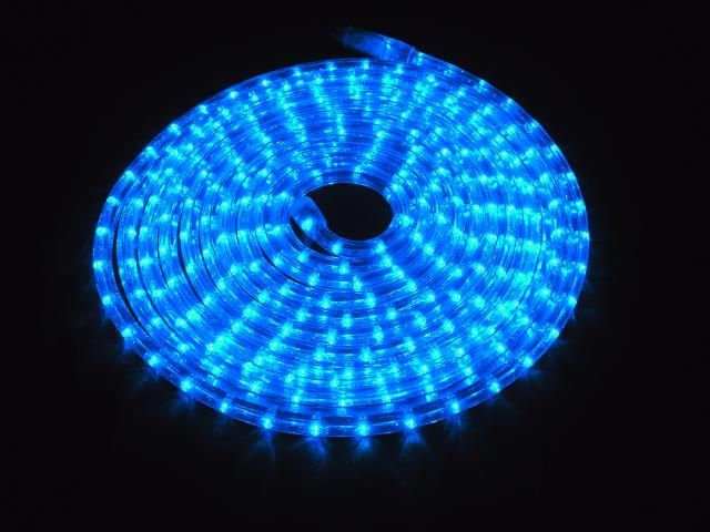 EUROLITE Rubberlight LED RL1 blau 9m Lichteffekt-Schlauch für Dekozwecke 