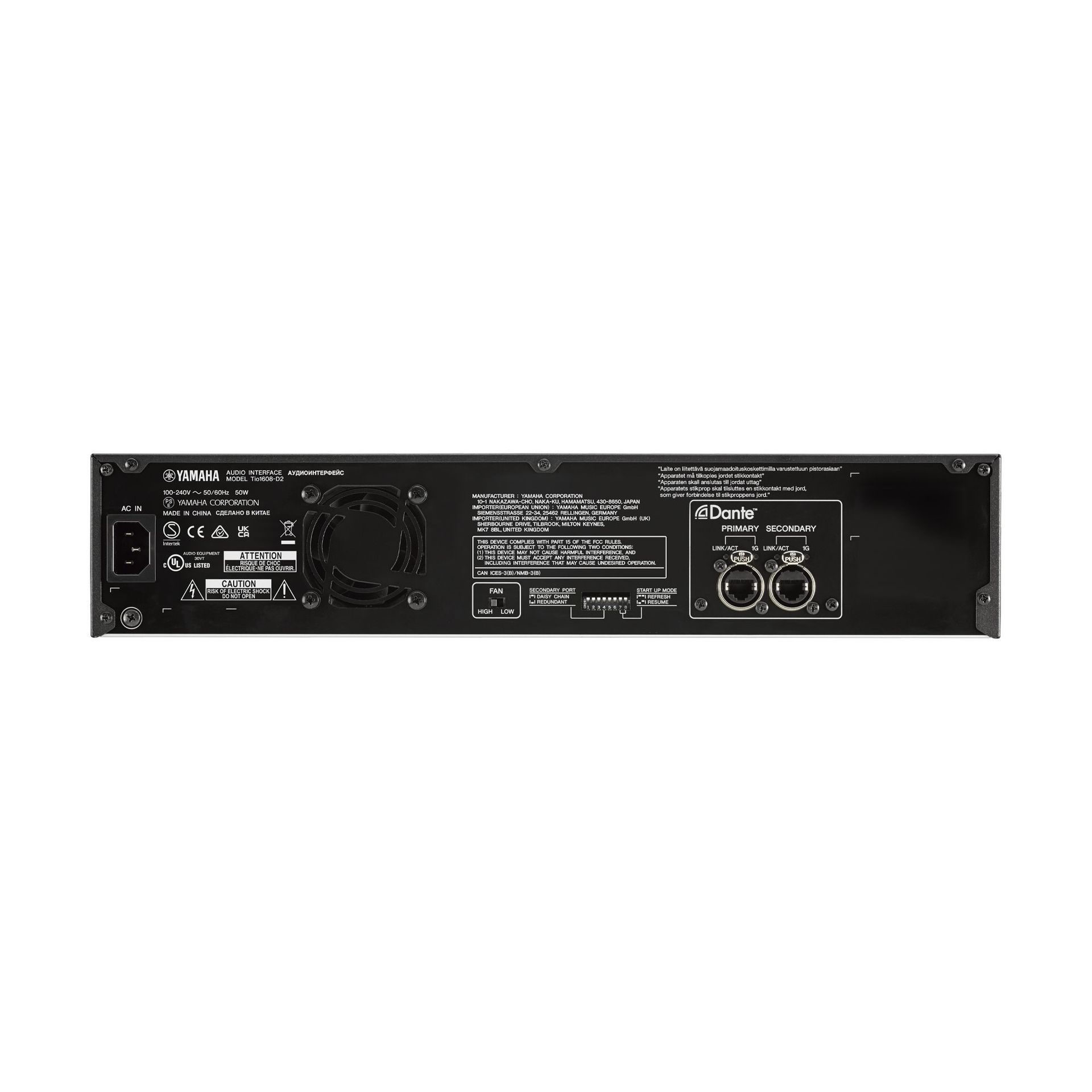 Yamaha TIO1608-D2 Digitale Stagebox