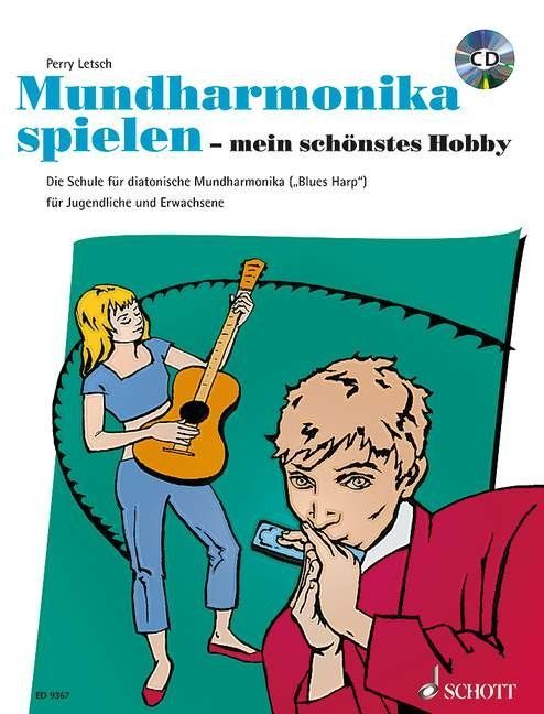 Noten MUNDHARMONIKA SPIELEN - MEIN SCHÖNSTES HOBBY incl. CD Schott