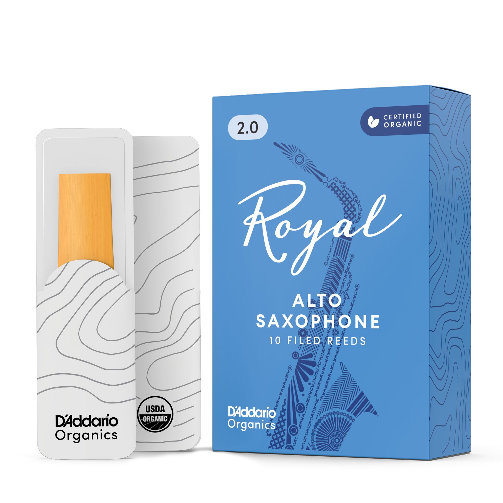 D´Addario Woodwinds 2,0 Rico Royal Altsax  Blatt_00003781_