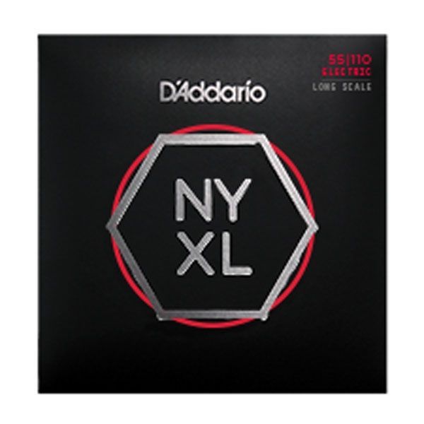 D'Addario NYXL55110 E-Bass Saiten, 4 String Bass 55-110