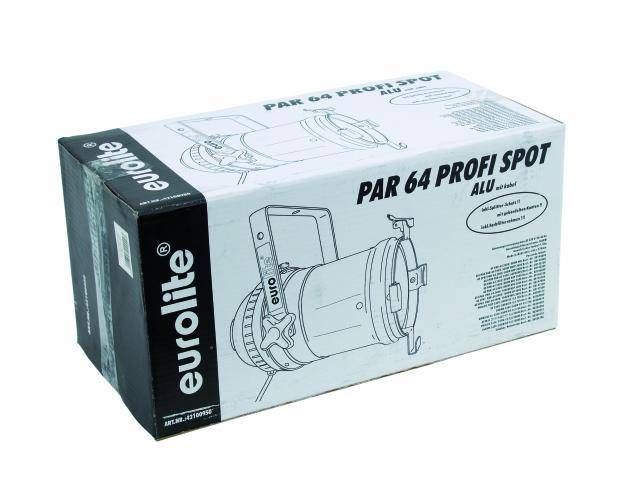EUROLITE PAR 64 Profi Scheinwerfer, alu poliert EUROLITE PAR 64 Profi Scheinwerfer, alu poliert