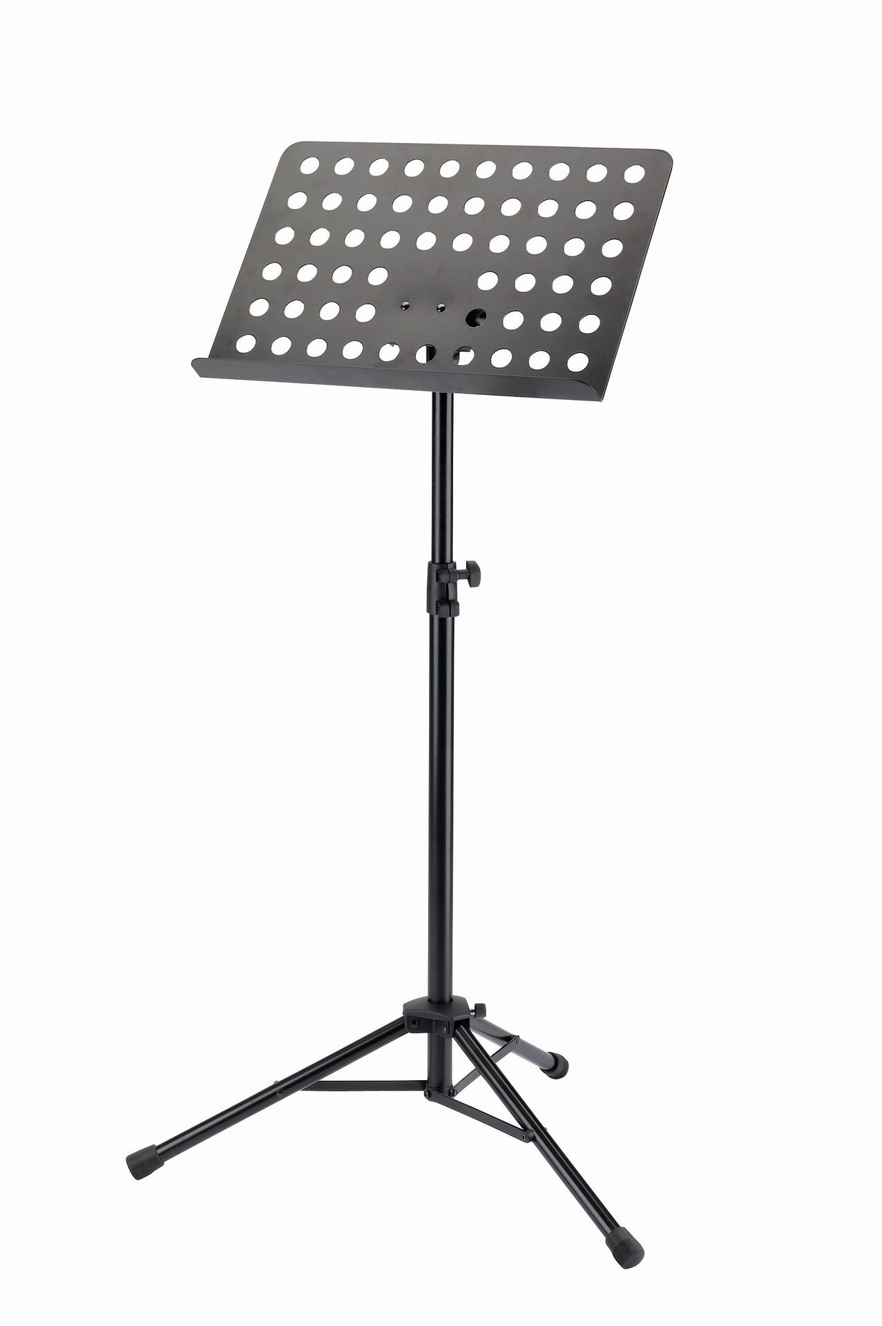 K&M 11940 Orchester Notenpult Lochblech 740-127 cm Höhe  / Music Stand_00026700_