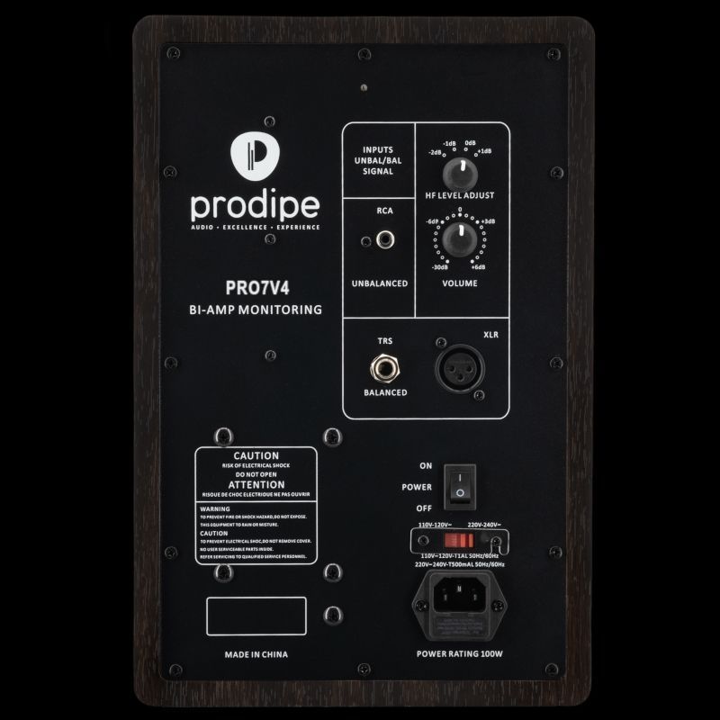 Prodipe Pro 7 V4 Rosewood Studiomonitor Palisander