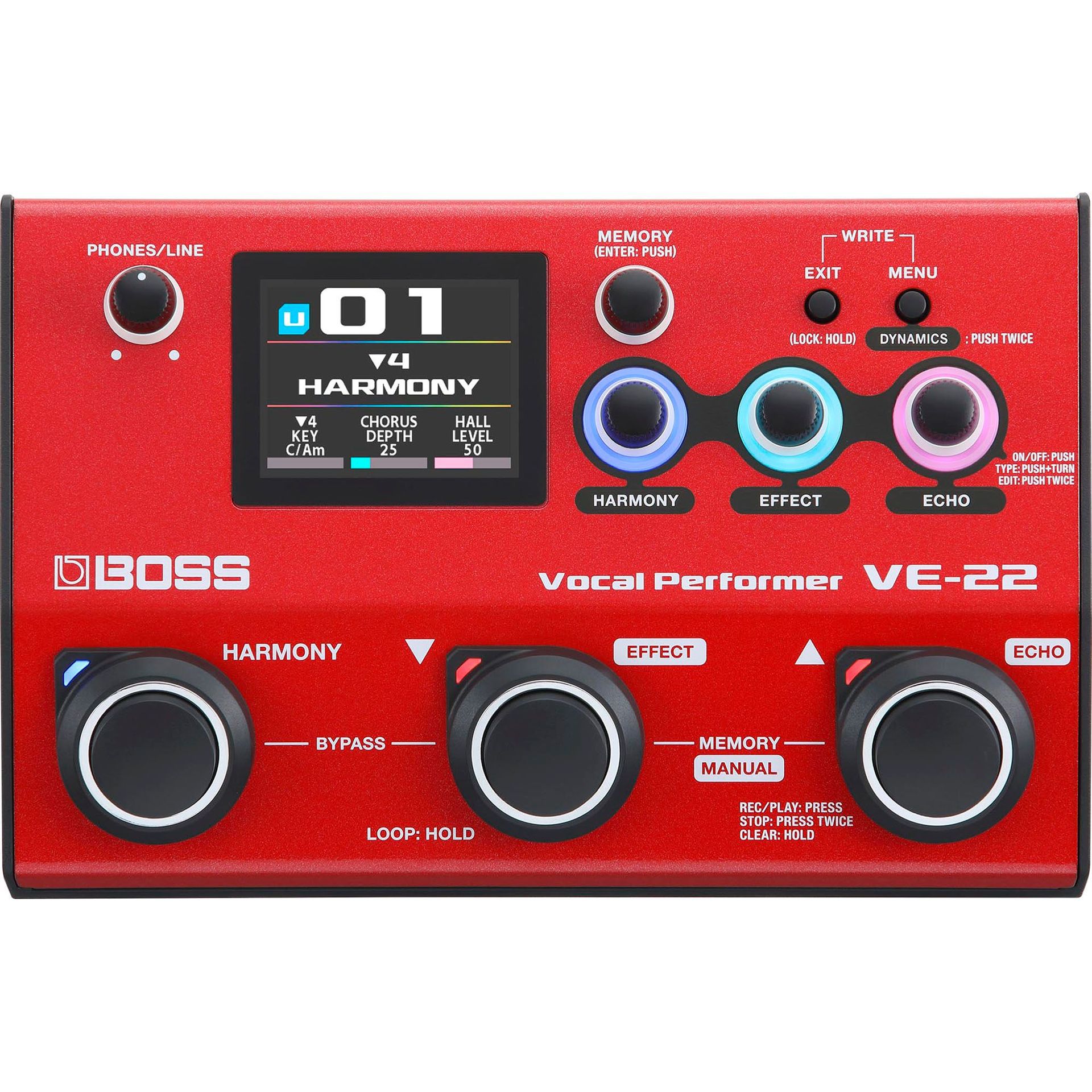 Boss VE-22 Vocal Performer Effektgerät