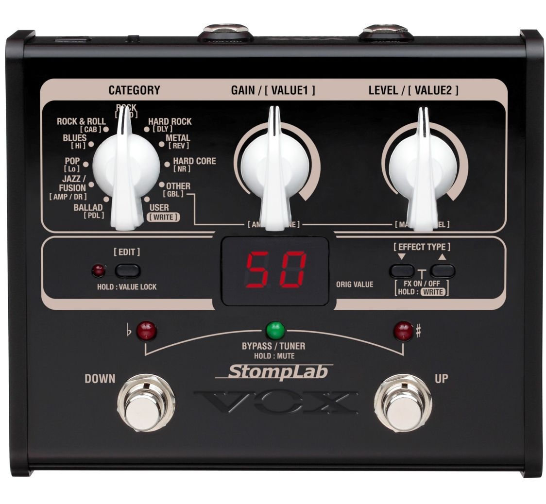 4959112099159 - Vox StompLab IG Multieffektgerät für E-Gitarre 4959112099159 - Vox StompLab IG Multieffektgerät für E-Gitarre