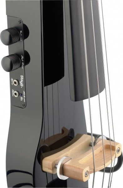 E-Cello STAGG ECL-44 BK-SET incl. Transporttasche und Bogen