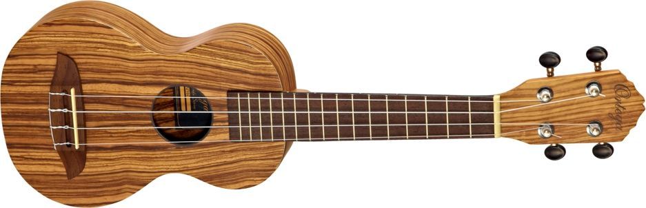 0840553071214 - RFU10Z Sopran- Ukulele Zebrawoodkorpus incl Tasche 0840553071214 - RFU10Z Sopran- Ukulele Zebrawoodkorpus incl Tasche