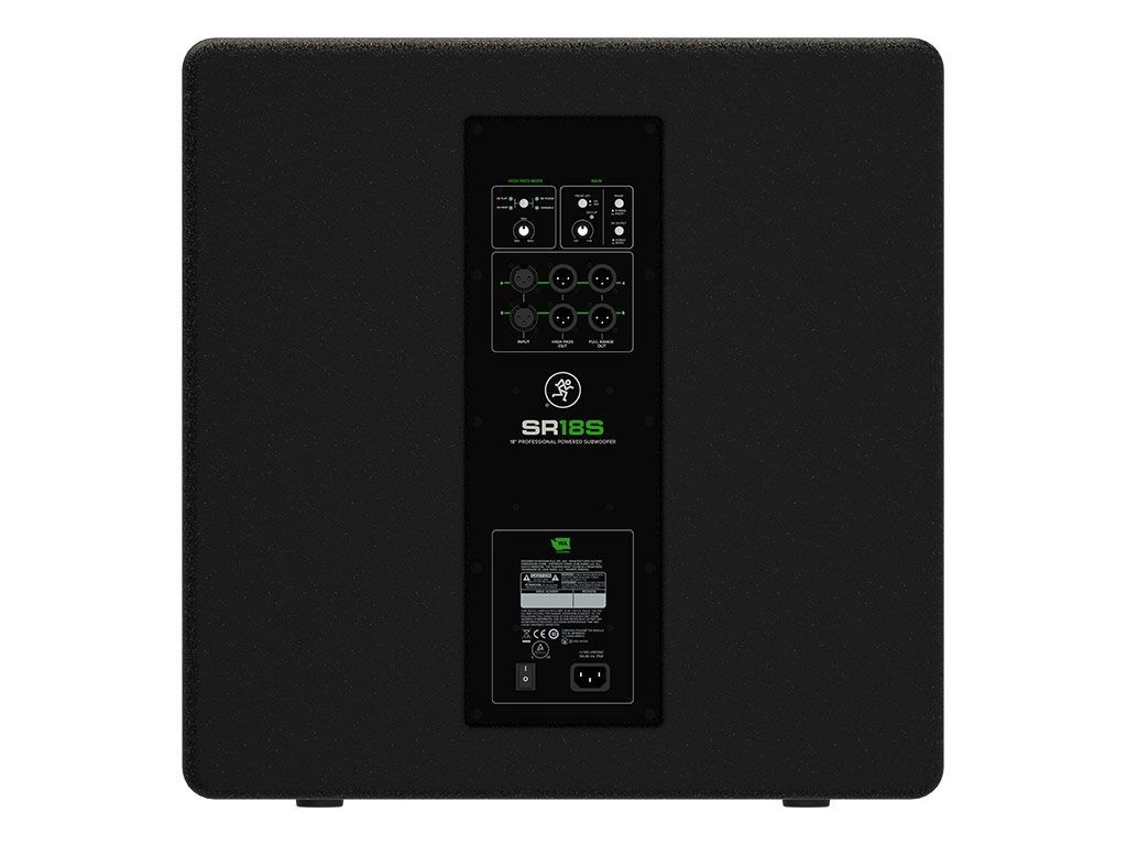 Mackie SR18S  18" Aktiver Subwoofer mit DSP und 1600W Class-D Verstärker_00050435_