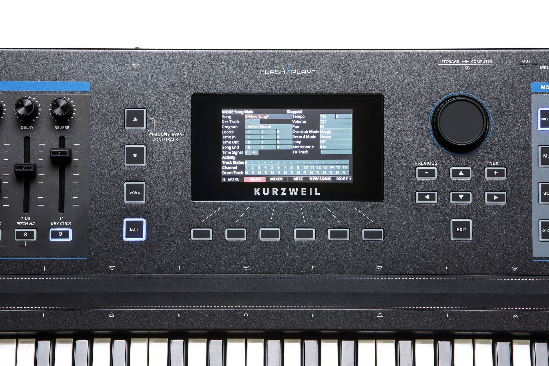 Kurzweil K2700  Synthesizer Workstation 