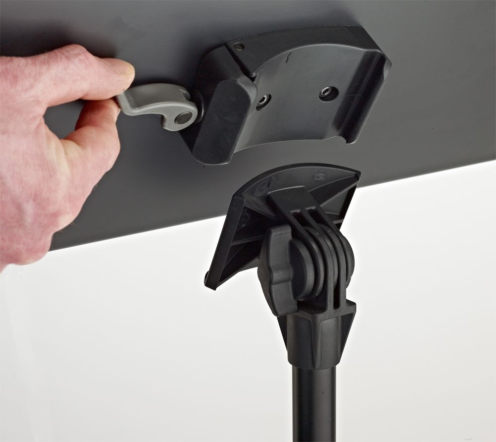 K&M 11960 Orchester Notenpult Vollblech 740-127 cm Höhe  / Music Stand_00032226_