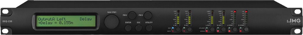 4007754230635 - DEQ-230 19 1 HE digitaler 2x30-Band-Stereo-Equalizer