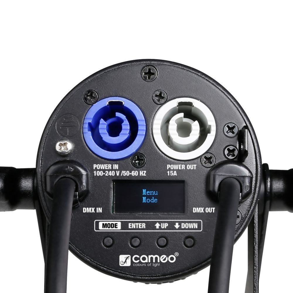 Cameo Q-Spot 15 RGBW BK Pinspot, LED Punktscheinwerfer mit 15W RGBW-LED, schwarz