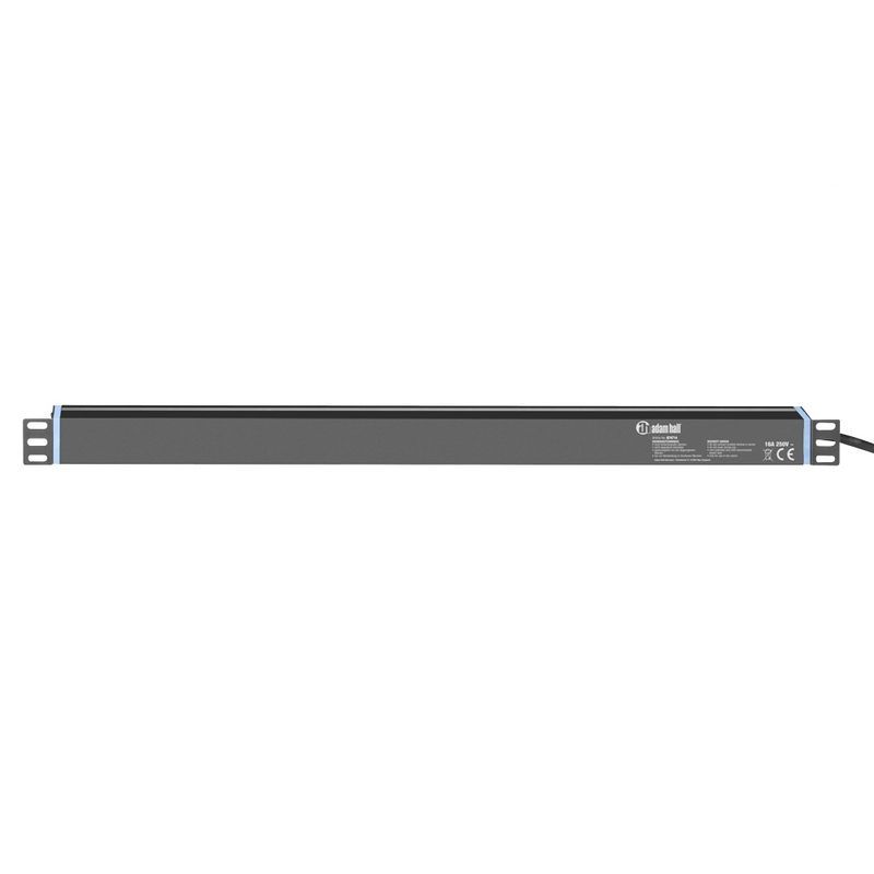Adam Hall 874714  Steckdosenleiste, Stromverteiler 12 fach
