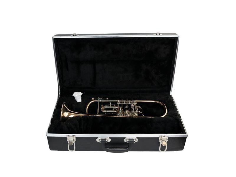 Cerveny CTR-701R B-Konzerttrompete, Goldmessing, incl.Etui u. Zubehör,CVTR701 Cerveny CTR-701R B-Konzerttrompete, Goldmessing, incl.Etui u. Zubehör,CVTR701